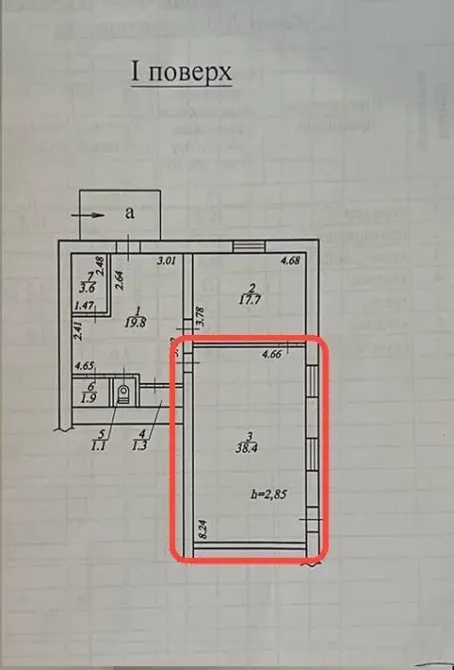 Здається Приміщення в житловому будинку площа 38 кв.м Дніпро Семафорна Дніпро - фото 17
