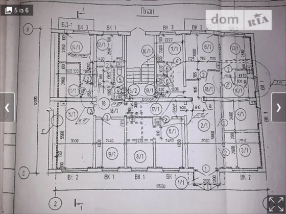 Оренда торгове приміщення на Келецька поверх - 1/5 Винница