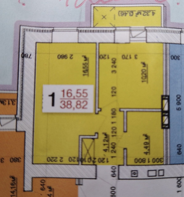 Продаж 1к Квартира 37 кв.м Героїв Чорнобиля 6 Zhytomyr - photo 1