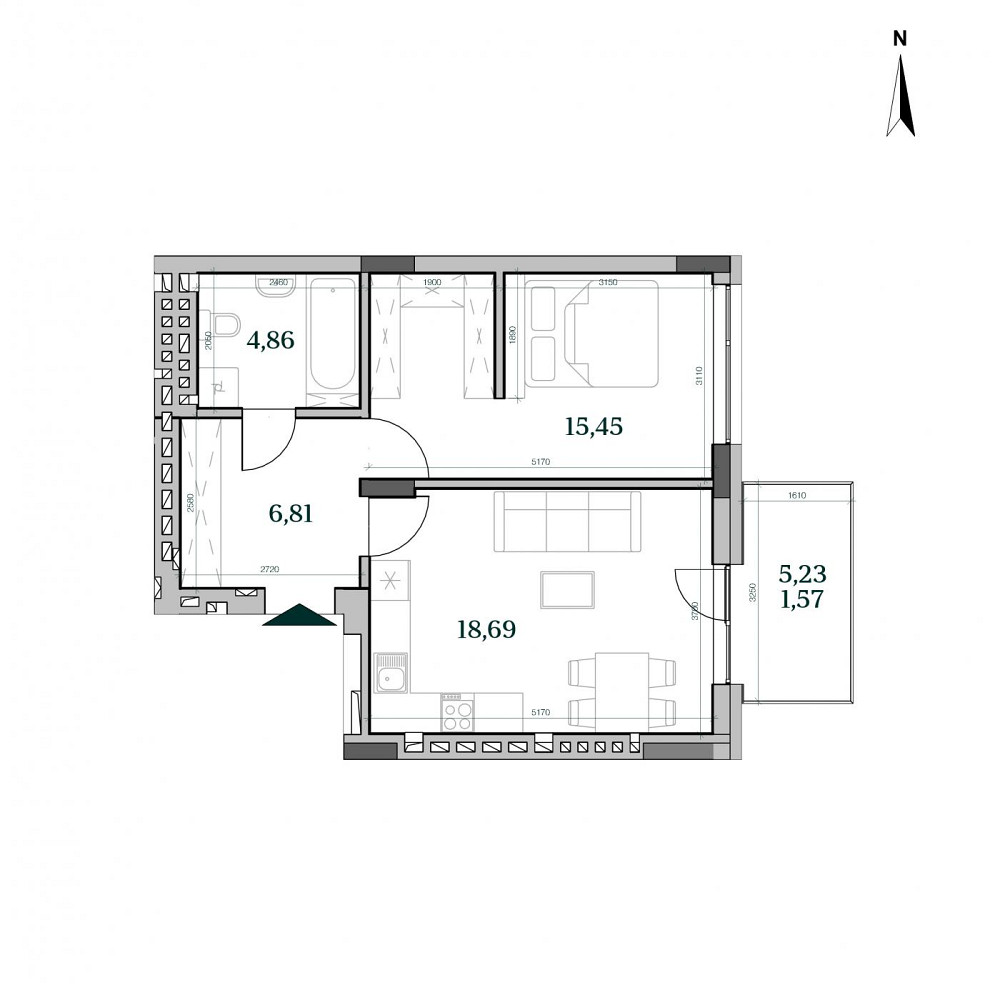 Продаж Квартира на улица Стороженка Олекси 25А L'viv - photo 13