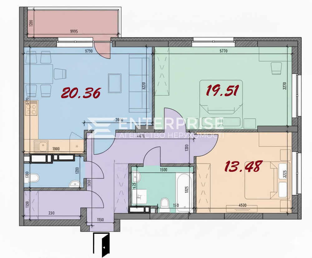 Продаж 2к Квартира 78 кв.м Повітряних сил вул. Київ - фото 1
