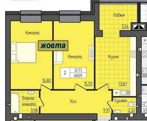 Продаж 2к Квартира 68 кв.м Домбровського 3 Zhytomyr