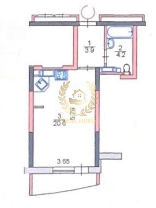 Продам 1к квартиру вул.Николая Кибальчича Київ - фото 18