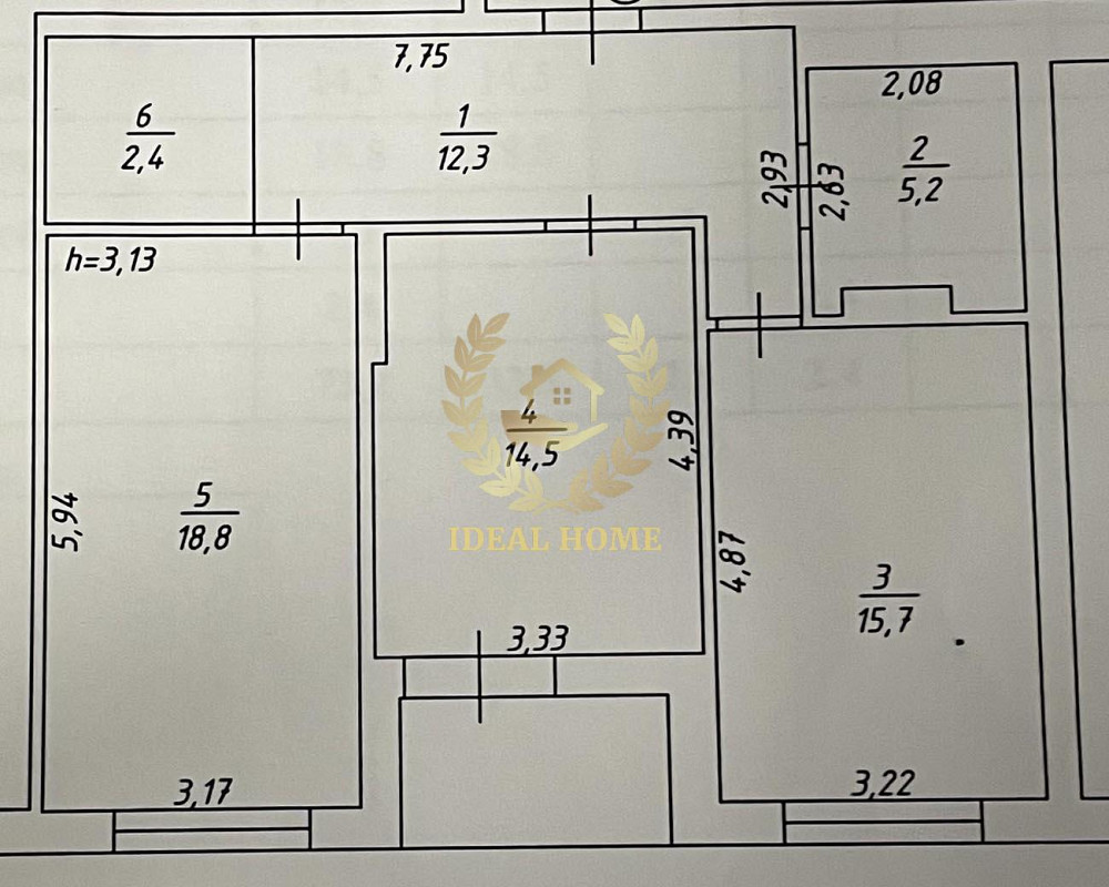 Продаж Квартира 2-кімнатна, 2/5 поверх на Университетская ул., 17А Kiev - photo 17