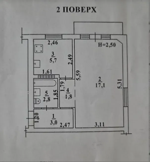 For sale 1-room Apartment 32 sq.m ТЕШКОВОЙ 44 Odessa - photo 8