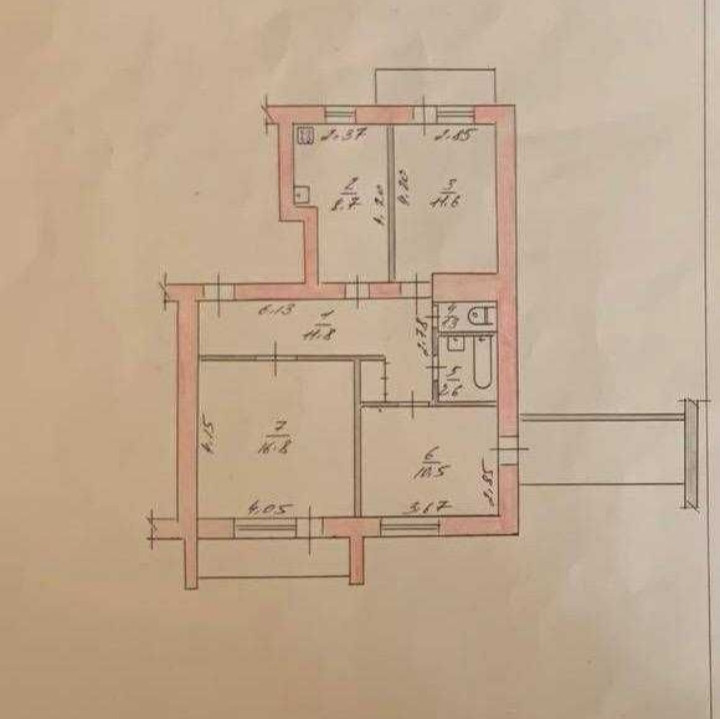 Продаж 3к Квартира 70 кв.м Богунія Zhytomyr - photo 2