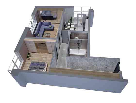 Продаж Квартира 2-кімнатна, 9/26 поверх на Солом'янська вул., д. 20-В Київ