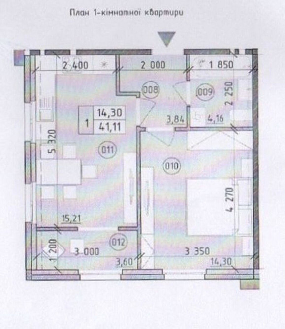 Продаж Квартира 1-кімнатна, 21/21 поверх на Михайла Максимовича вул. (Онуфрія Трутенка), 24 Київ - фото 2