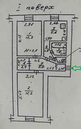 Продаж Квартира 2-кімнатна, 1/5 поверх на Ивана Франко улица Одеса