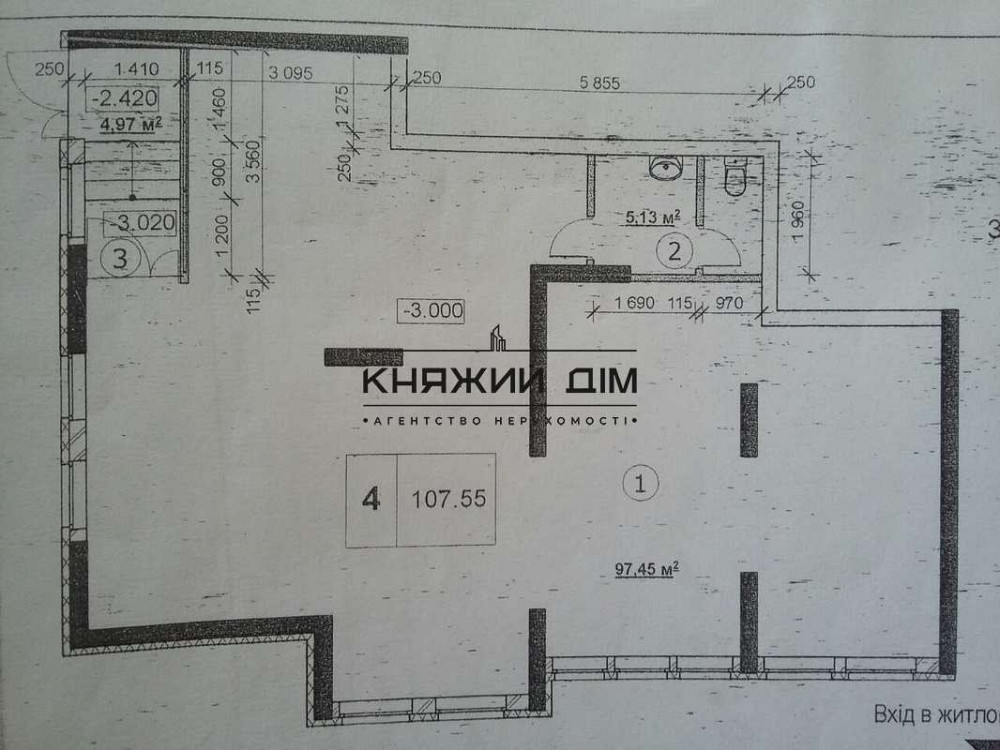 Продаж офісне приміщення на Феодосийская ул. поверх - 1/2 Київ - фото 14