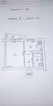 Продаж Квартира 1-кімнатна, 4/9 поверх на Деміївська вул., 39 Киев