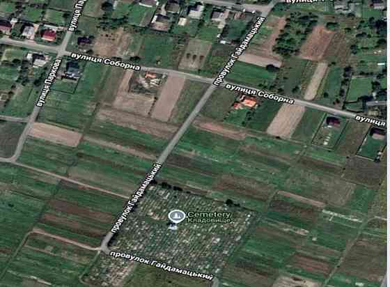 Продаж земельної ділянки 12.5 соток на вул. Соборна Клевань