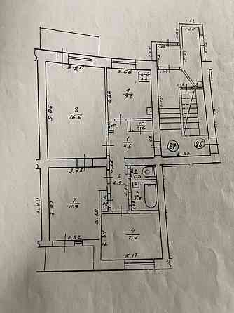 Продам 3 кімнатну квартиру у центрі міста. Кропивницький