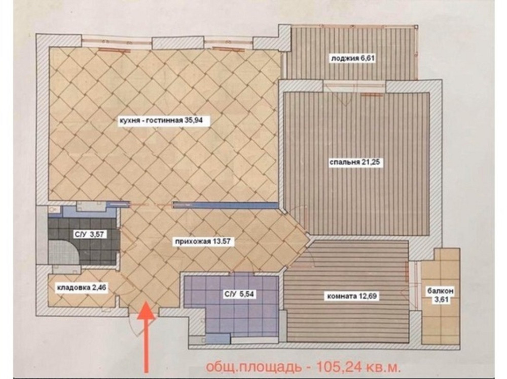 Оренда Квартира 3-кімнатна, 8/13 поверх на Златоустовская ул., 30 Київ - фото 11