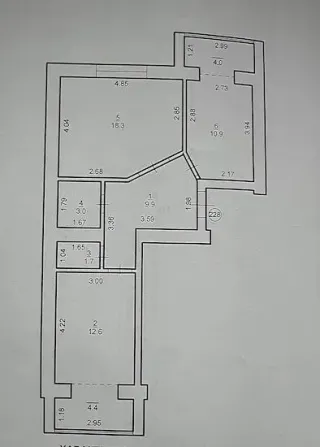 For sale 2-room Apartment 65 sq.m потічна Ivano-Frankivs'k - photo 1