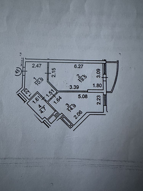 Продаж Квартира 1-кімнатна, 7/24 поверх на Кубанської України вул., д. 31А Киев - изображение 17