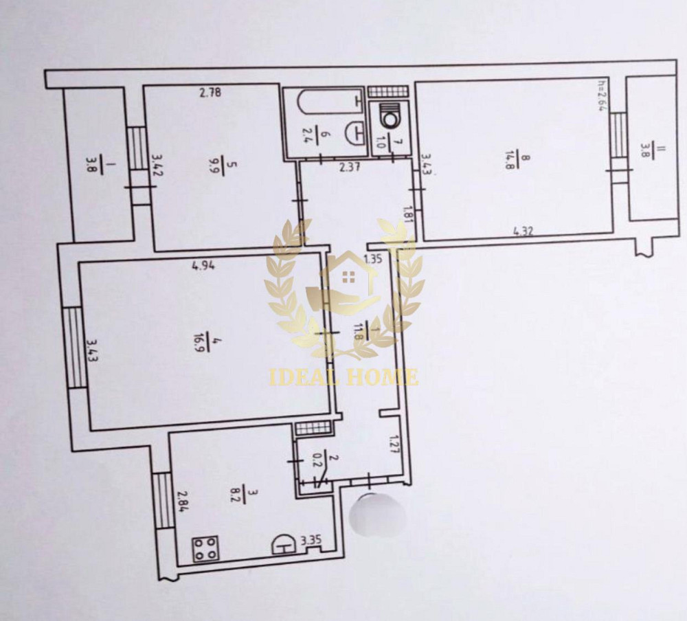 Продаж Квартира 3-кімнатна на Здолбуновская ул., 7А Kiev - photo 2