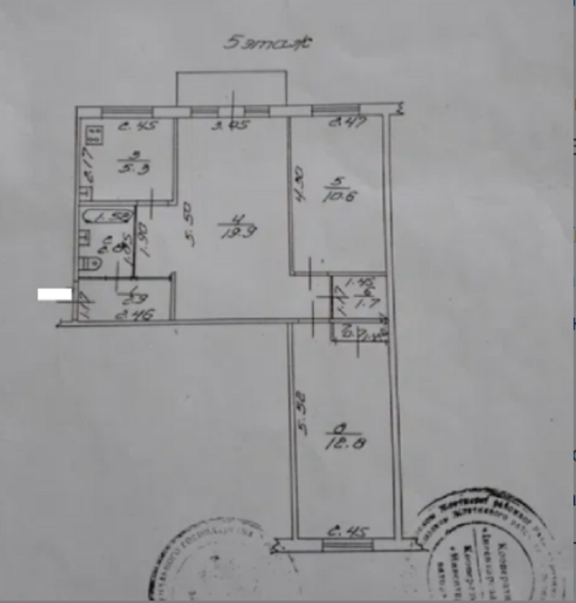 Жилая «трешка» в Черемушках Одеса - фото 12