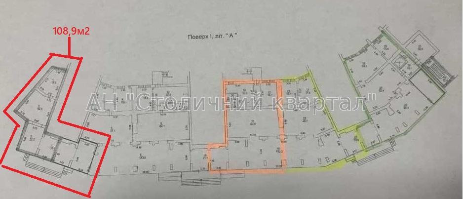 Оренда приміщення вільного призначення на Харківське шосе, 58 приміщень - 4, поверх - 1/1 Киев - изображение 3