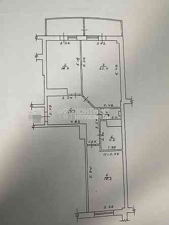 Продаж Квартира 2-кімнатна, 14/16 поверх на вул. Цілиноградська Харків