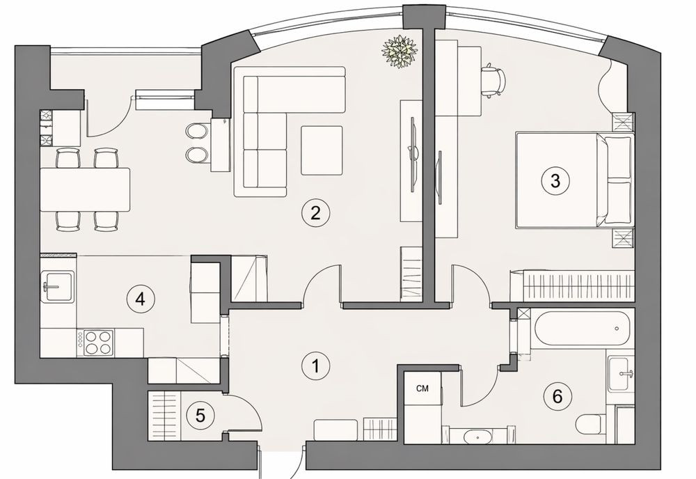 Продаж Квартира 2-кімнатна, 19/25 поверх на Верховинна вул., д. 35 Kiev - photo 8