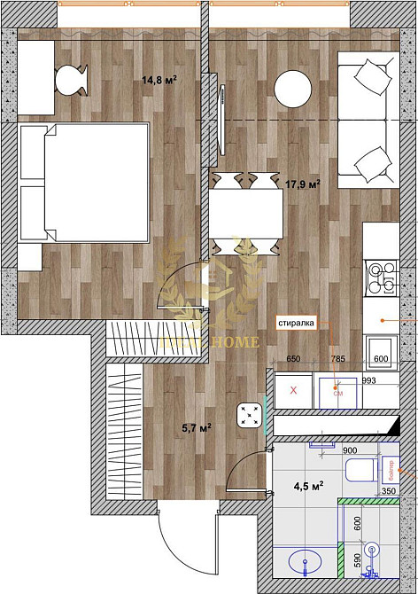 Продаж євродвушки ЖК Варшавський 2 Київ - фото 9