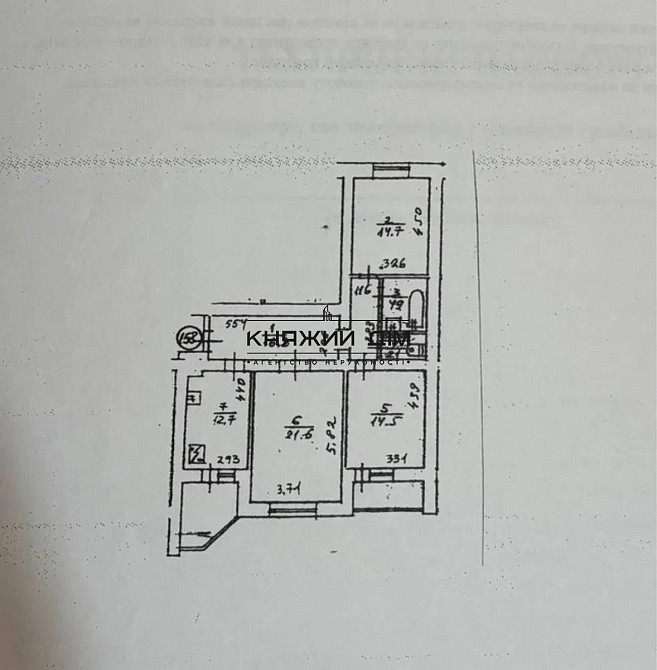 Продаж 3-х кімнатної ,вул.Драгоманова 44 А.м.Позняки . Київ - фото 15