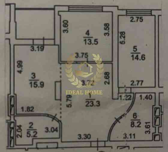 Продаж Квартира 3-кімнатна на Лобановского пр-т, 4А Киев