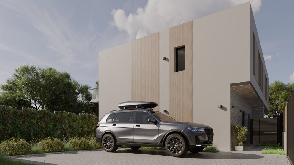 Продам Дуплекс 109м.кв. с террасой в Бурлачьей Балке под отделочные работы с подводом всех коммуникаций в дом. Бурлача Балка - фото 2