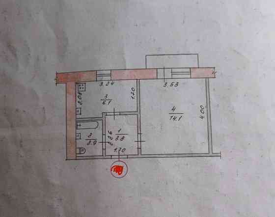 Продаж 1к Квартира 28 кв.м Вітрука Zhytomyr