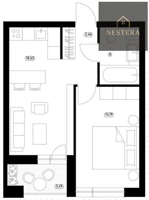 Продаж Будинок 1-кімнатний на Другетів вул., 96, корп. В Ужгород - фото 6