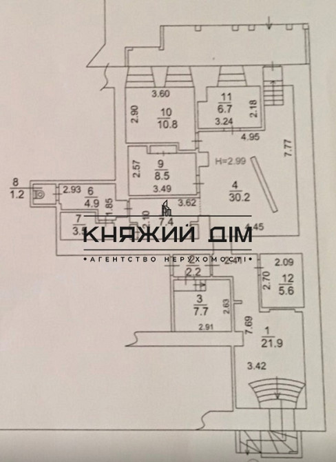 Оренда офісне приміщення на Большая Житомирская ул. поверх - -1 Київ - фото 2
