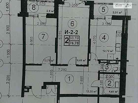 Оренда Квартира 2-кімнатна, 14/25 поверх на ул. Михаила Драгоманова, 2 Kiev