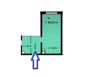 Продаж Квартира 1-кімнатна, 9/21 поверх на Литературная улица, 10 Одеса - фото 4