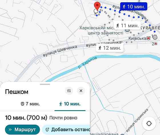 Оренда Квартира 1-кімнатна, 5/9 поверх на вул. Матюшенко Kharkiv