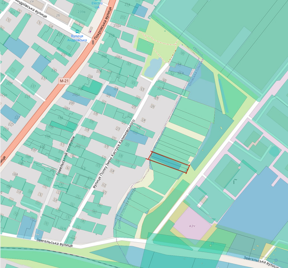 Продаж земельної ділянки 14 соток на провулок 1-й З'ягельський Житомир - фото 1