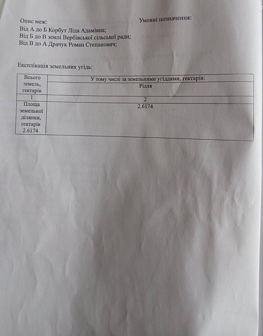 Продаж земельної ділянки 2.62 га Уладівка - фото 2