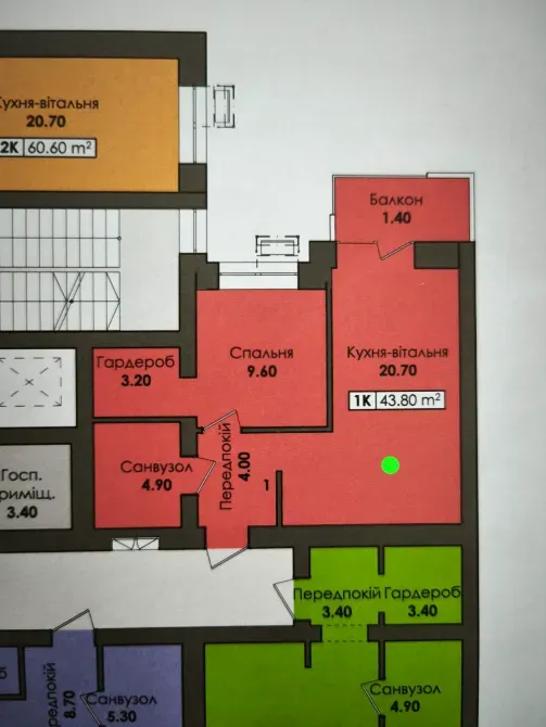 For sale 1-room Apartment 44 sq.m Капушанська 195 Uzhhorod - photo 9