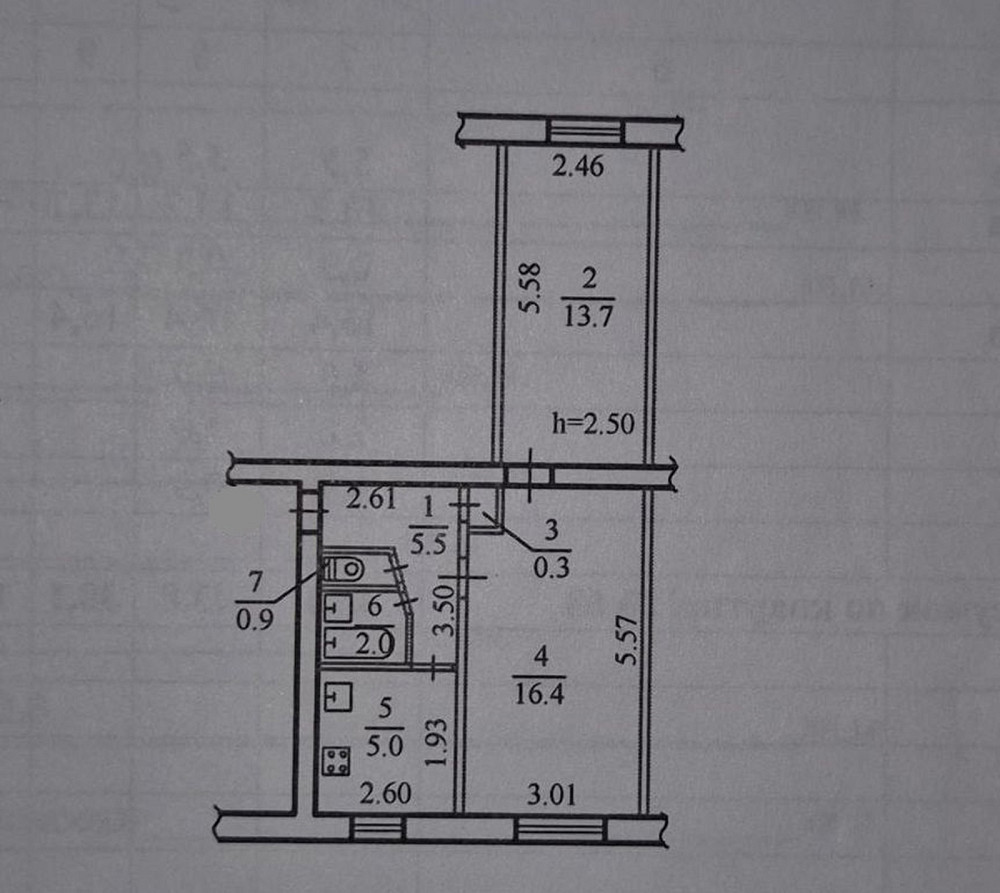Продаж Квартира 2-кімнатна, 1/5 поверх на Кленовая ул., 5 Дніпро - фото 13