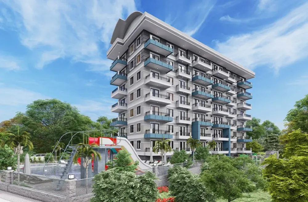 Квартира за кордоном 62 кв.м 1 кімн. 6-й поверх м. Аланія,  Аланія - фото 1