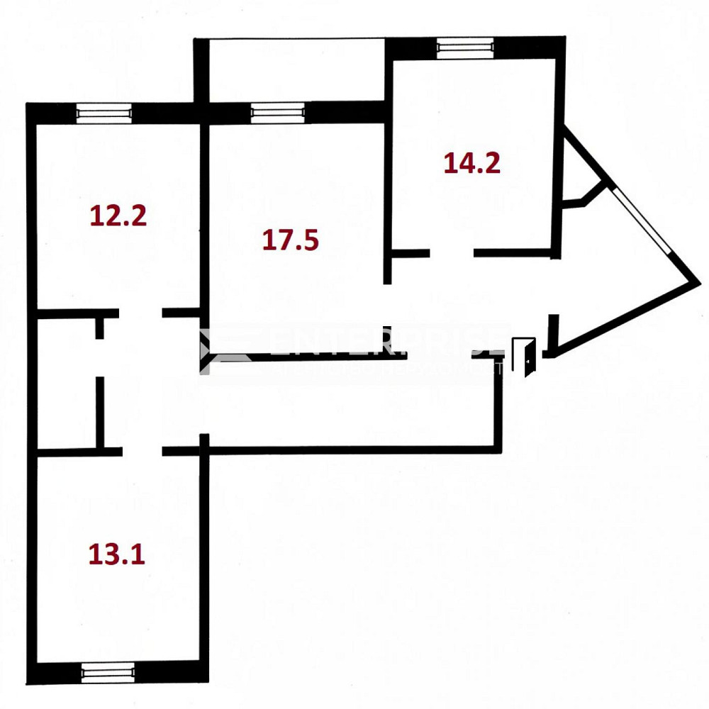 Продаж Квартира 3-кімнатна, 4/22 поверх на вул. Урлівська Киев - изображение 14