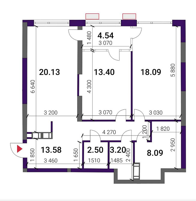 Продаж Квартира 2-кімнатна, 19/26 поверх на Причальна вул., д. 12 Київ - фото 8
