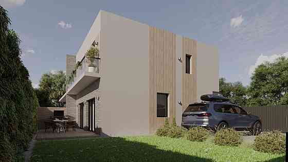 Продам Дуплекс 109м.кв. с террасой в Бурлачьей Балке под отделочные работы с подводом всех коммуникаций в дом. Burlacha Balka