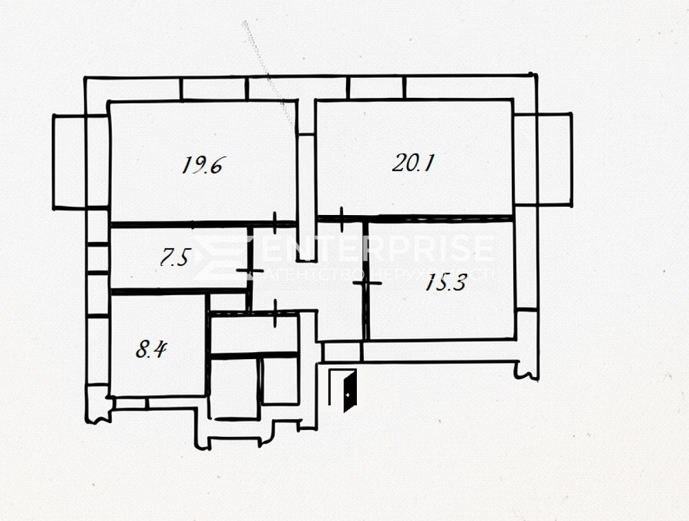 Продаж 4к Квартира 90 кв.м Большая Васильковская вул. Київ - фото 1