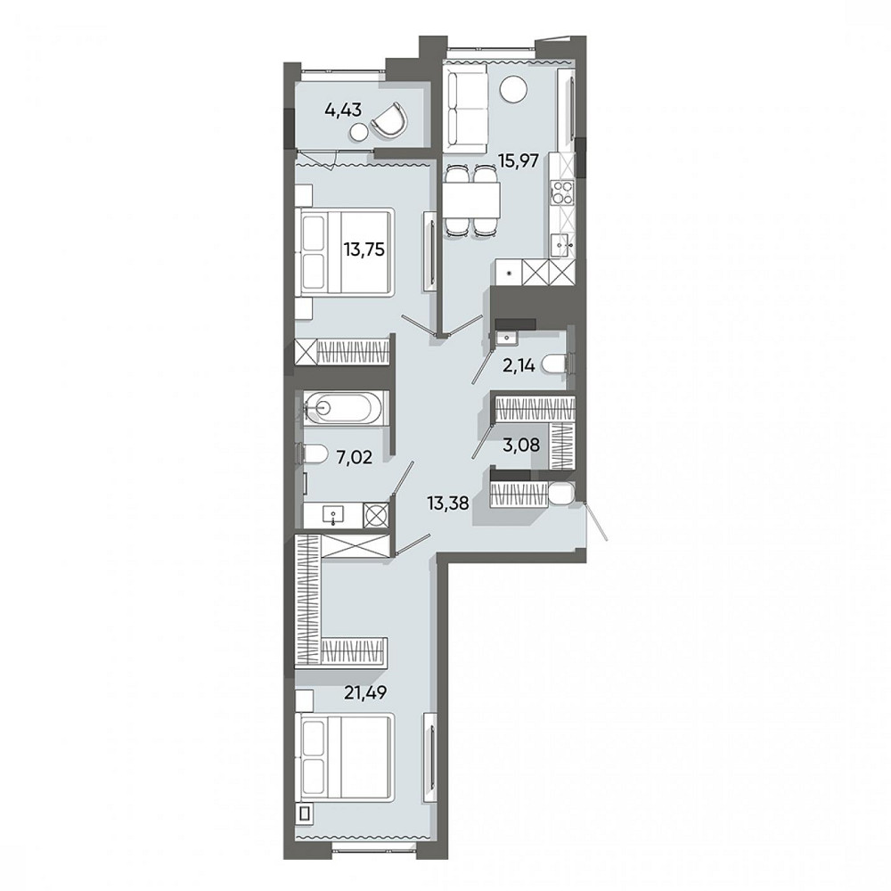 Продаж Квартира на улица Стрийська 129 L'viv - photo 2