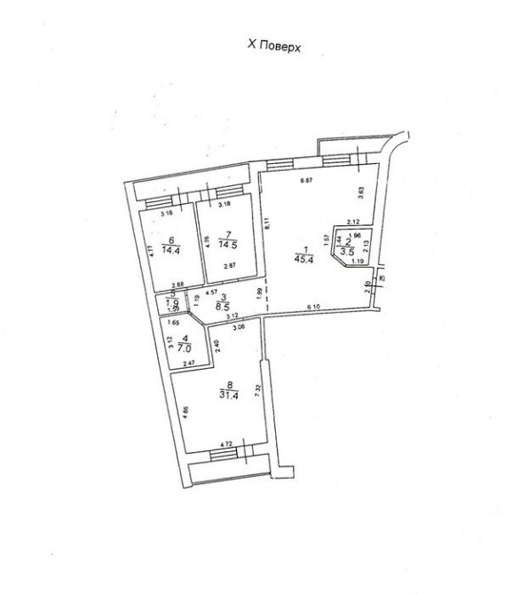 Большая квартира в элитном доме на Таирова/ЖК Каскад Odessa - photo 10