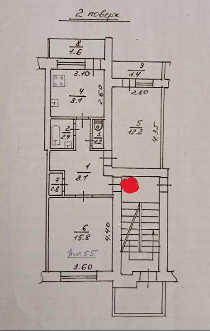 Оренда Квартира 2-кімнатна, 2/5 поверх на вул. Мазепи Івана, гетьмана Львів - фото 12