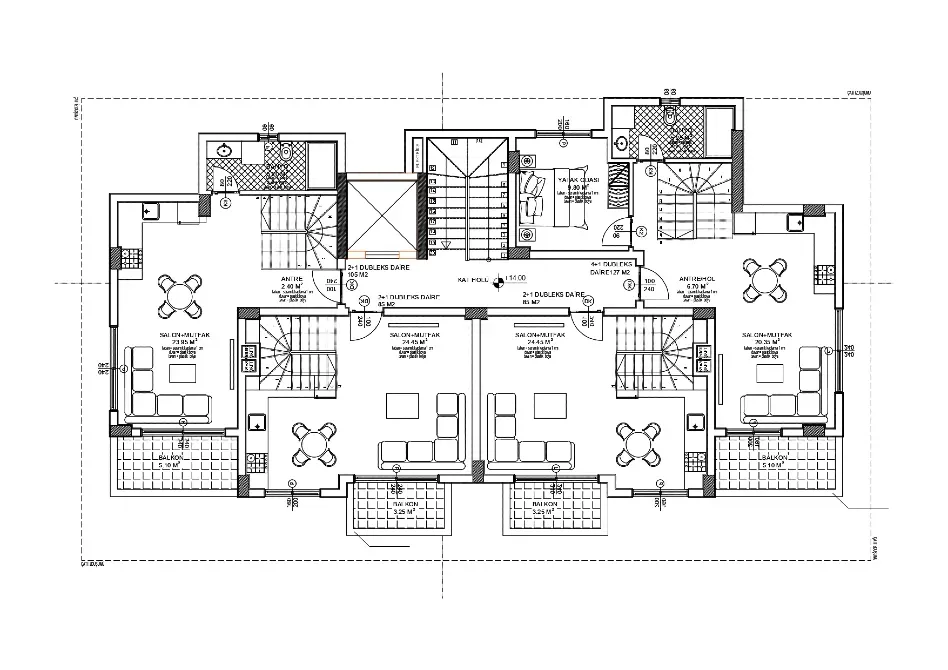 Квартира за кордоном 50 кв.м 1 кімн. 5-й поверх м. Аланія,  Аланія - фото 9