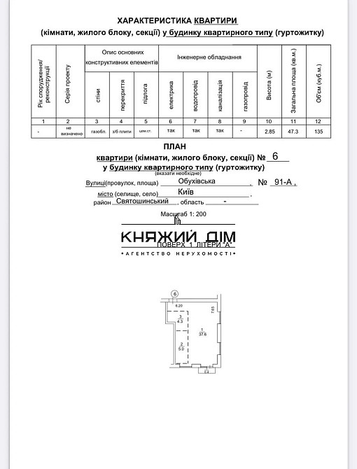 Продаж Квартира 1-кімнатна, 2/4 поверх на Обуховская ул. Київ - фото 5