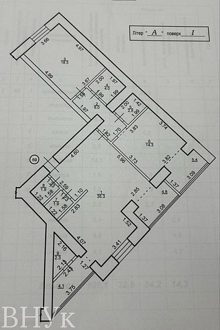 Продаж Квартира 3-кімнатна, 1/10 поверх на Приозерна Івано-Франківськ - фото 9